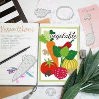 1pc Cortadores De Verduras Para Scrapbooking Estampadores Decorativos De 6x5 Pulgadas Stencils Para Álbum De Fotos Y Cartelería - details 3
