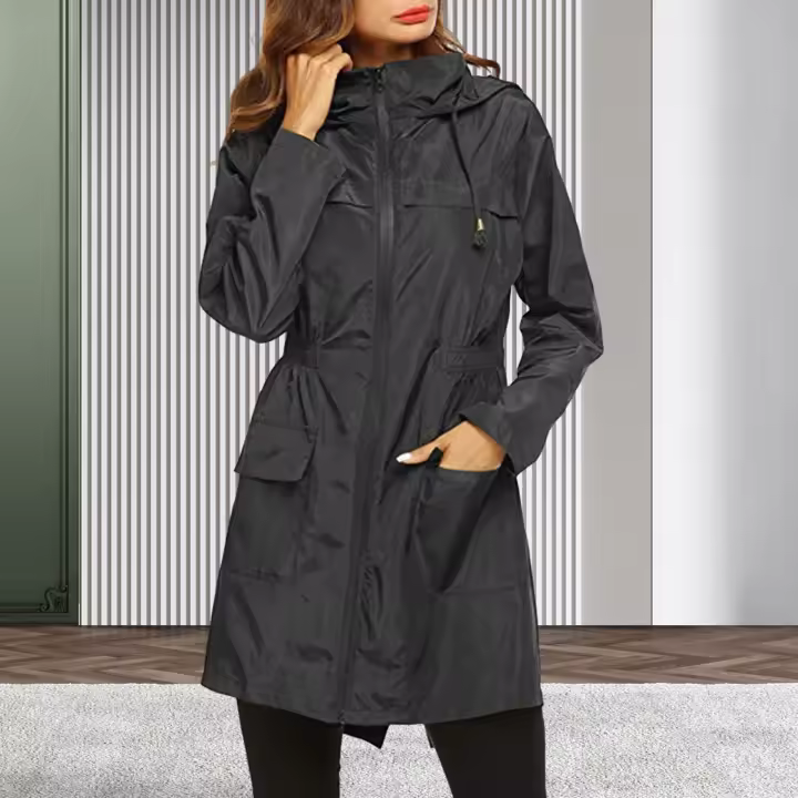 Poncho Cremallera Con Capucha Para Adultos Material De EVA De Alta Calidad Adecuado Para Todas Las Estaciones Y Actividades Al Aire Libre - 1