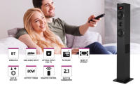 NGS Skycharm - Torre de Sonido 50W con Bluetooth, Entrada Óptica, USB, Radio FM y Mando a Distancia - details 4