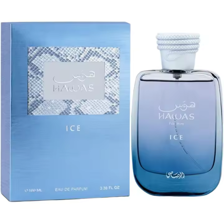 Rasasi Hawas Ice Eau de Parfum Hombre 100 Ml | Perfume Árabe Original - 1