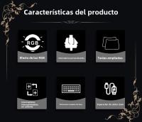 TECLADO MECÁNICO GAMING REDRAGON L61-B RGB USB Mini 61 Teclas Para Jugador Con Bolígrafo De Mano Grande 1.2X Mayor Tecladillo Ergonómico Para PC Y Laptop - details 1