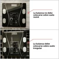 Báscula De Peso Corporal Inteligente BluetoothCompatible Escala Digital Para Baño Con Analizador De Composición Corporal Y App Para Móvil - details 0