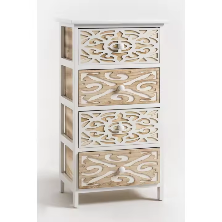 Regalos Miguel - Muebles Auxiliares - Cajonera Ancha Carvy 4 Cajones - 1