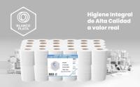 Papel Higiénico Doméstico BlancoPlata de 2 Capas, 48 Rollos de 40m, Suave y Resistente - details 0