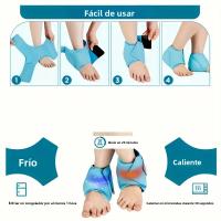 Compresa Ajustable Para Tornillo Con Gel De Hielo Reutilizable Soporte De Pie Para Esguinces Y Lesiones Deportivas Cuidado Diario - details 4
