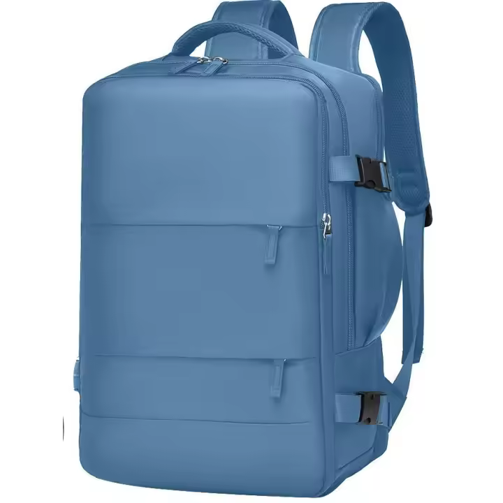 TK Mochila Viaje Cabina Avion 40x20x25 Mochila Cabina para Ryanair Maletas De Viaje Cabina Mochilas Mochila De Viaje Cabina 20L con Orificio De Carga Y Bolsillo - 1