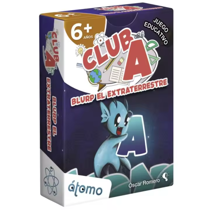 Club A – Blurp el Extraterrestre | Juego Educativo de Lenguaje +6 | Átomo Games - 1