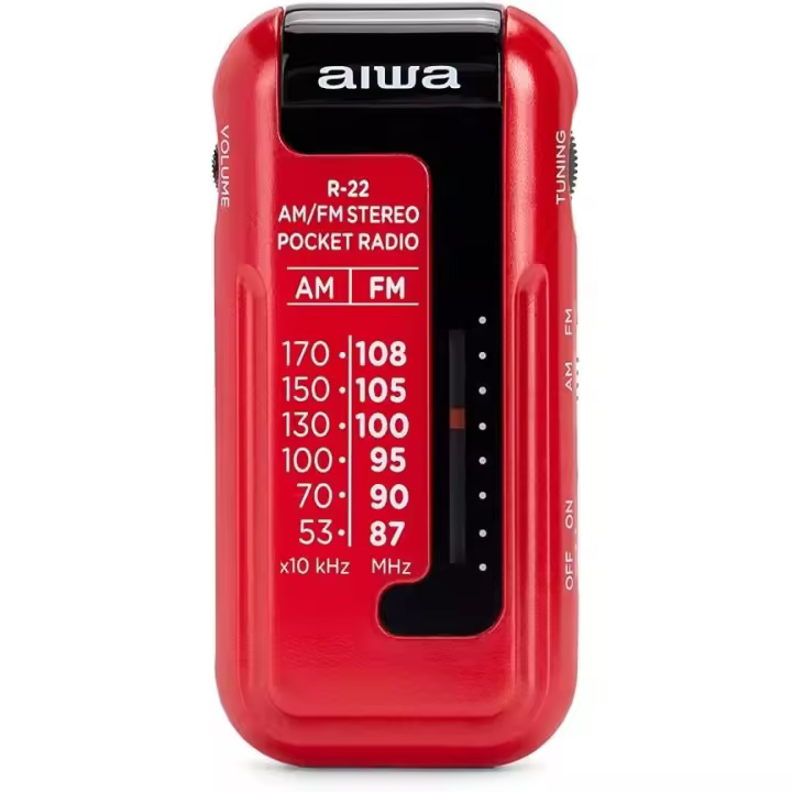 Aiwa R22 Mini Radio Bolsillo AM/ FM Estéreo. - 1
