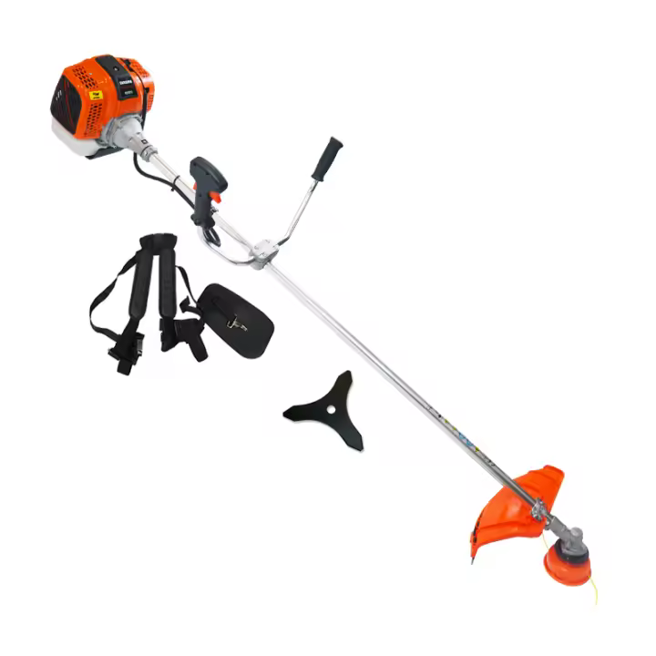 Desbrozadora Gasolina 58cc Barra Fija 28mm + Disco 3 Puntas SAKAWA 2,5cv - 1