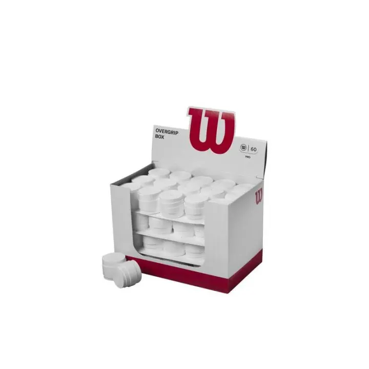 Overgrip Wilson – Pro Liso, Pro Padel, Pro Perforado o Colores | Pack o Tambor | Máximo Agarre, Absorción y Resistencia - 1