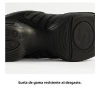 Zapatos De Baile Para Mujer En Malla Transpirable Color Negro Suela Suave Jazz Salsa Moderno Zapatos De Cuadrilla - details 7