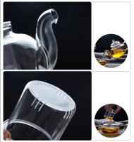 Tetera De Vidrio Con Strainer Gran Capacidad Resistente Al Calor Kettle Chino Tradicional Kung Fu Teaware Contenedor De Agua - details 7