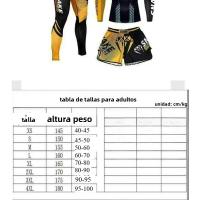 Conjunto De 3 Piezas De Lucha Bruta Jiu Jitsu MMA Camiseta + Pantalones Muay Thai Boxeo Shorts Deportivos Para Entrenamiento - details 5