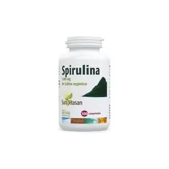 Sura Vitasan Espirulina 100 comprimidos - 1