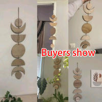 Decoración Bohemia De Luna Fase En Madera Para Pared Regalo Para Dormitorio Sala De Estar Estudio Manualidades Regalo Para Padres Y Amigos - details 0