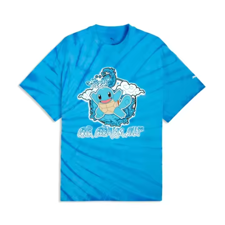 Camiseta Puma x Pokemon Squirtle Team Azul - 1