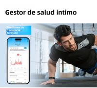 Nuevo Smartwatch Deportivo Fitness Tracker Para Hombres Y Mujeres Monitor De Corazón Y Sueño Pedometro Resistente Al Agua Con Recordatorio De Llamadas Pulsera Inteligente - details 9