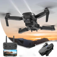 Dron Plegable con Cámara 4K y 1080P HD, FPV en Tiempo Real por WiFi, Ángulo Ajustable 90°, Altitude Hold, 2 Velocidades para Principiantes y Expertos, Mando a Distancia, Batería Recargable, Cable USB y Tarjeta Micro SD Incluida - details 4