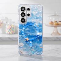 Funda Magnética De Carga Inalámbrica Gradient Dreamy Ocean Shell Para Samsung Galaxy S26 S25 S24 FE Ultra plus Cubierta Transparente Antisuciedad Anti-Rasguños - details 9