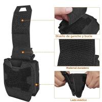 Bolsa De Funda Para Amarras De Manos 1000d Molle Portador De Cadena Estándar Para Cinturón De Servicio Y Chaleco - details 2