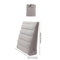 Almohada De Viaje Para Camping Soporte De Rodilla Inflable Elevación De Piernas Almohada De Espalda Portátil De PVC Para Descanso Y Uso Diario - details 3