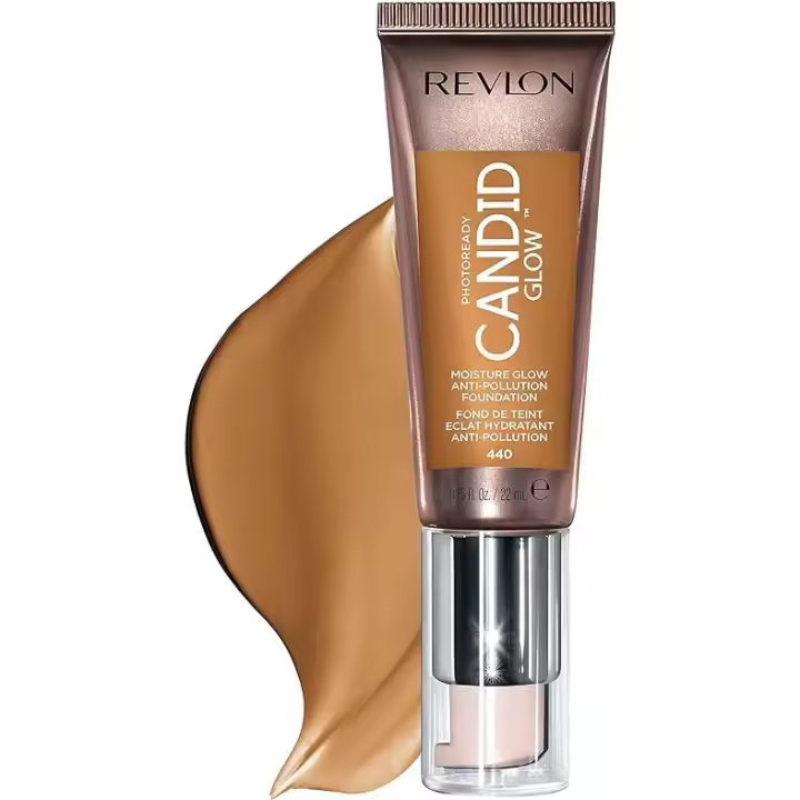 Base de Maquillaje Revlon Candid Glow Nº440 Caramel - Brillo Natural - 1
