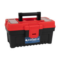 Caja de Herramientas Semiprofesional Cofan con Organizadores y Bandejas | Medidas: 40 X 20 X 18,5 Cm - details 7