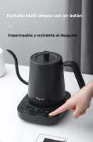 Hervidor Eléctrico 800ml De Acero Inoxidable 304 Térmico Con Control De Temperatura Para Café Y Té Con Base Giratoria De 360 Grados Y Función De Apagado Automático - details 1