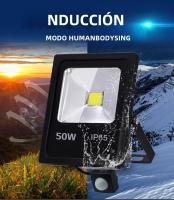 Floodlight LED IP65 Impermeable Con Sensor De Movimiento 220V 50W 30W 10W Luz De Iluminación Exterior Spot Light Reflector - details 0