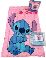 Edredón Stitch Rosa 170x270 cm - Diseño Oficial Disney, Suave y Ligera para Cama Infantil Estilo Divertido-Mister License Company Sl. - details 0