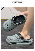Zapatillas De Verano Para Hombres Con Soporte De Arco Antideslizante Suela Suave Resistente Al Desgaste Transpirables Y Odoríferas Para Uso Exterior - details 10