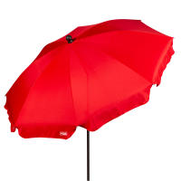 Aktive - Sombrilla playa grande, 200 cm, protección UV30, 8 varillas, antiviento, mástil acero ajustable, regulable en altura, tejido poliéster, funda transporte, sistema inclinable, varios colores - details 1