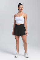 Shorts Deportivos De Mujer Leggings De Yoga Fitness Skirt Alta Elasticidad Moda Gimnasio Entrenamiento Tenis Vestidos Acolchado De Verano - details 10
