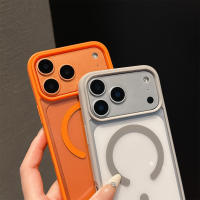Funda De Lujo UltraDelgada PC Magsafe Para iPhone 17 pro Max Translúcida Magnética Con Botón De Control De Cámara Antigolpes - details 1