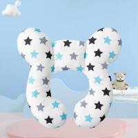 Almohada Para Bebé Viaje Coche Multi Funcional Asiento De Carrera Cojín Para Silla De Paseo U Forma Algodón Suave Dibujos Animados Niños - details 3