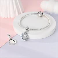 Encantos Originales De Plata 925 Para DIY Pulsera Y Collar Joyería Para Mujer Con Deseño De Sol Y Luna Joyas Delicadas - details 19