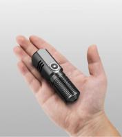 Linterna Mini LED Recargable XHP50 1500lm Fuerte Puede Apagarse Con Un Click Iluminación Al Aire Libre Impermeable Distancia De Iluminación > 500 Metros Aleación De Aluminio Negro - details 2