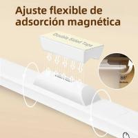 Lámpara De Escritorio LED Recargable Con Imán Y Control Remoto Luz Nocturna Dimmer Continuo Para Dormitorio Armario - details 2