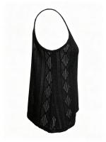 Chaleco De Verano Para Mujer Nuevo Jacquard Hueco Suéter Tejido Sin Mangas Moda Transpirable Casual Top Para Mujer - details 19