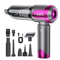 Aspiradora de Coche Portátil Inalámbrica 16000 Pa, 100 W, Alta Potencia de Succión y Función Soplador de Aire para Limpieza Profunda en Coche, Hogar y Mascotas - details 6