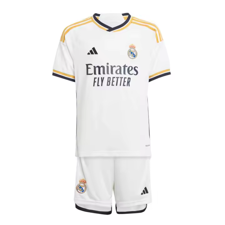 Adidas Real Madrid Primera Equipación 23/24 Kit 8-14 Años Ia9977 Talla NiÑo 8-16 - 128cm (8 Años) - 1