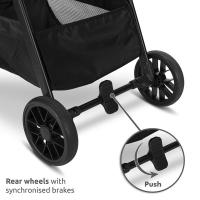 Lorelli - Silla de paseo ZOZU ligera y compacta desde el nacimiento hasta 22 kg con respaldo multiposición y capota con ventilación - details 2