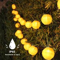 Lámpara De Luces De Hiedra Solar Impermeable 6.5M 30 LED Para Exterior Decoración De Jardín Patio Navidad Iluminación De Aire Libre - details 5