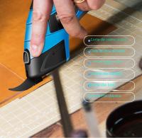 Tijeras Eléctricas Sin Cable Para Costura USB Carga Adecuadas Para Cortar Algodón Tela Cuero Y Otros Material 11000r/min 1300mAH - details 1