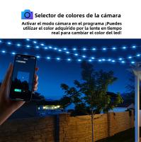 Tira De LED RGBIC Inteligente 20M 10M 5V Con Bluetooth Para Decoración De Fiesta Y Festivales Control Remoto Y Music APP - details 9
