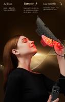 Máscara De Tratamiento Con Luz Roja LED Anti-Edad Flexible Y Suave Para Cuidado De La Piel 4 Colores Máscara De Terapia Fotónica Avanzada - details 8
