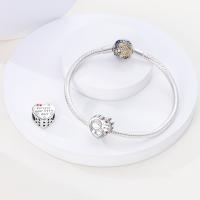 Encantos De Viaje Para Café Plata Charms Para Perros Y Gatos Corazón De Cuentas Adecuados Para Pulsera Original DIY Tendencia Clásica Vintage Romántica - details 541