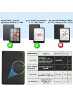 Funda Protectora Para Kindle 6 Pulgadas C2V2L3 RS23CV Capa De PU Cuero Para Kindle Paperwhite 12ta Generación 7 Pulgadas SA569P SA568B - details 0