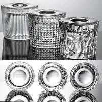 Vaso Para Whiskey Old Fashioned Rocks Tumblers Vidrio Transparente Ecológico 150ml/5oz Para Cócteles Scotch Bourbon Gin Vodka Brandy - details 4