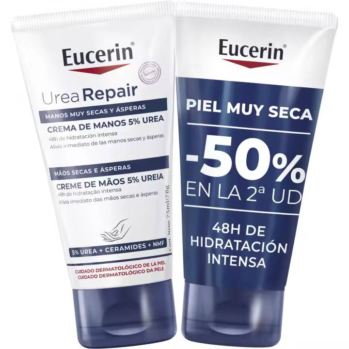 EUCERIN Duplo UreaRepair Crema de Manos Urea 5% 75ml - 1